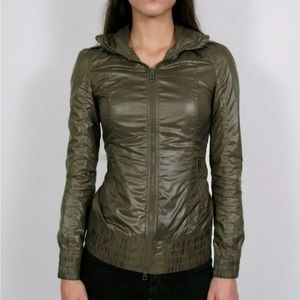 mackage rain coat XS used